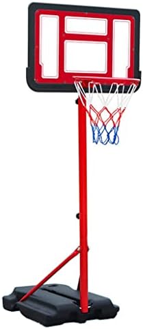 Arco de basquete portátil em altura rapidamente ajustada 3,1-6,7 pés de sistema de basquete ao ar livre/interno