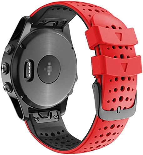 Sawidee 22mm Quickfit Watchband para Garmin Fenix ​​7 6 6Pro 5 5Plus Banda de silicone para abordagem