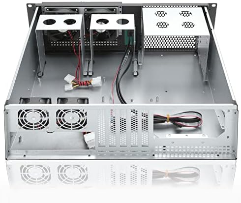 Chassi do servidor rack -rackmount servidor ATX/MATX com 3x5.25 Suporte PS2 PSU com ventilador de 80 mm do