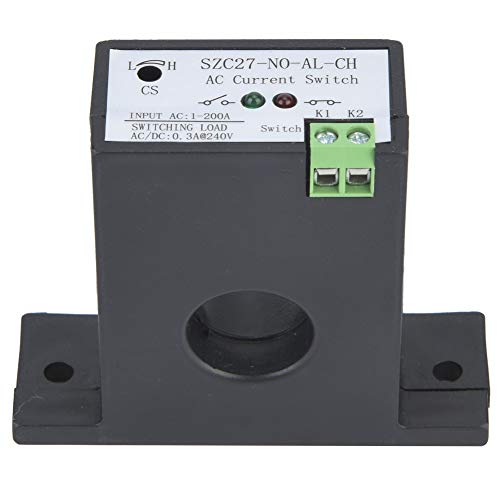 Switch de detecção de corrente, SZC27-NO AL-CH Auto-suprimento Ajustável Normalmente abrir o interruptor de detecção
