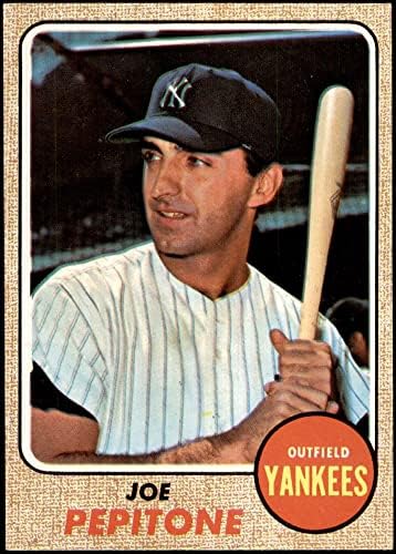 1968 Topps 195 A Joe Pepitone New York Yankees NM/MT Yankees