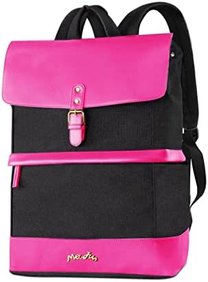 Mochila de laptop de viagem Mel Jun para mulheres, mochila de computador, backpack de laptop
