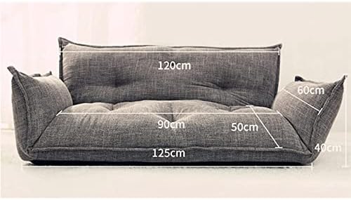 Zhyh Sofá dobrável sofá sofá -cama de piso 5 posição 5 Posição Sofá preguiçoso Móveis de estar reclinável