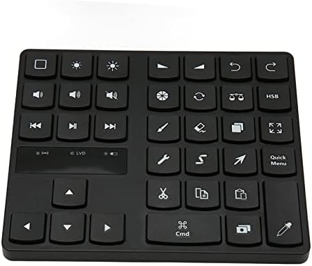 BT5.0 Teclado de desenho para procriar, 35 teclas de um teclado sem fio para desenhar um atalho