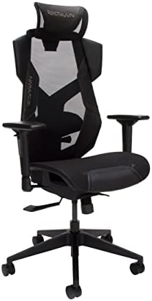 Repawn Flexx Cadeira de jogo Mesh Mesh Ergonomic High Back PC Computador Cadeira de escritório de