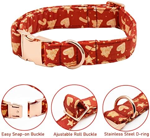 Colarinho de cachorro com a gravata borboleta - cão de cão de outono ajustável e fofo colarinho de gato com gravata
