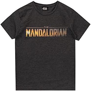 T-shirt dos meninos de Guerra nas Estrelas, o Mandaloriano