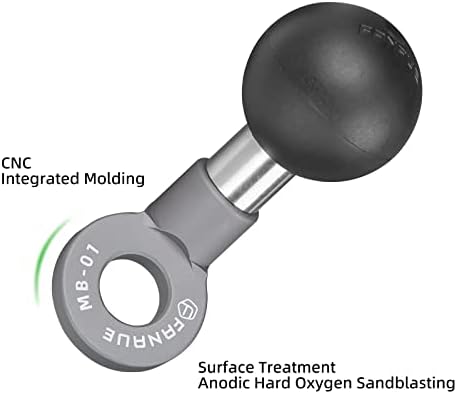 Base de esfera para o adaptador de cabeça do parafuso angular FANAUE com orifício de montagem de 10 mm,