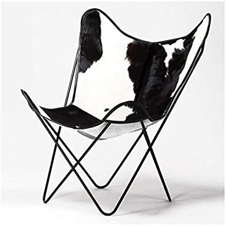 Cadeira BKF original. artesanal. Cadeira de borboleta de couro de couro de gola da Argentina. Quadro