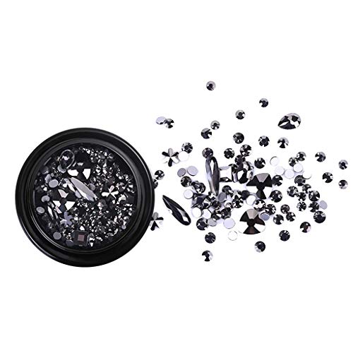 Perfuração de areia diamante preto em caixa quebrada de cristal misturado caneta de cera de cristal para