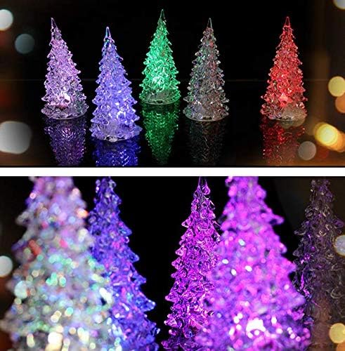 Woiwo 1 PCS Luz LED de árvore de Natal, decoração de férias de árvores de Natal