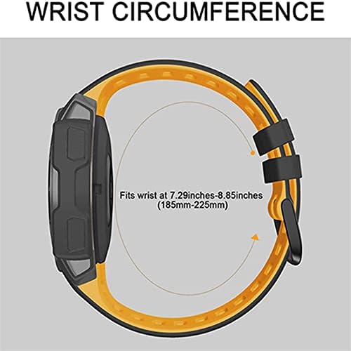 TTUCFA Silicone Watch Band para Garmin Instinct/Instinct Tide/Esports/Solar/Substituição Tática