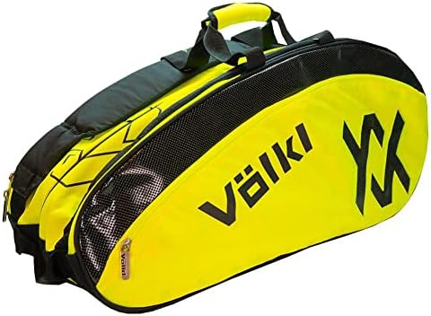 Volkl Tour Combi Tennis Bag Neon amarelo e preto