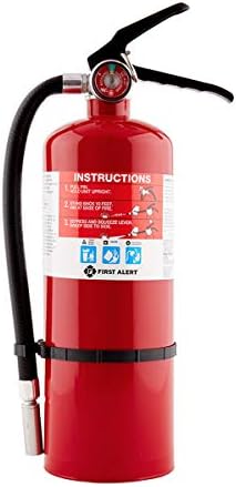 Primeiro alerta FE1A10GR195 Extintor de incêndio em casa ABC, Classificação 1-A: 10-B: C, Modelo