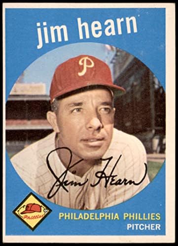 1959 Topps 63 Jim Hearn Philadelphia Phillies VG/Ex Phillies