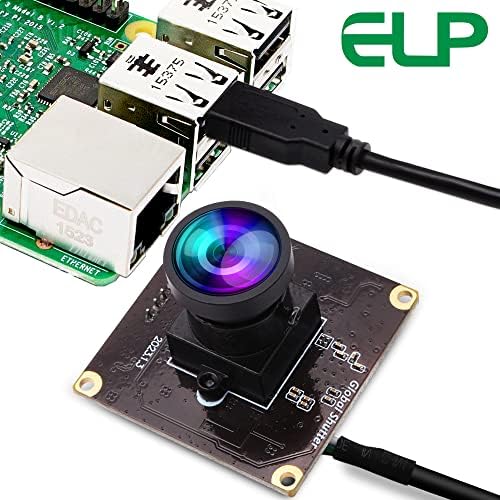 ELP Módulo de câmera USB da câmera Global de alta velocidade para o computador 1080p Mini UVC