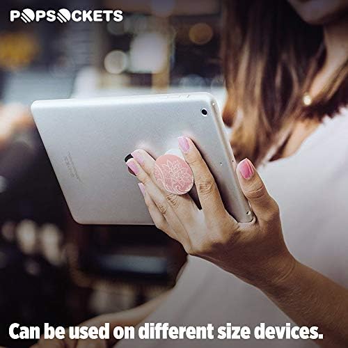 Popsockets: Grip & Stand dobrável para telefones e tablets - Lace francesa
