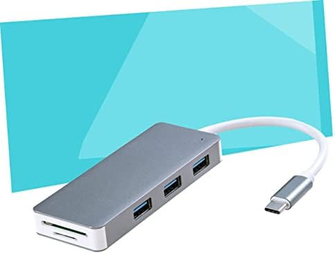 Solustre 5 1 Hub para laptop Adaptadores USB CARGA USB Hub Gigabit Ethernet Hub PC PC Computador