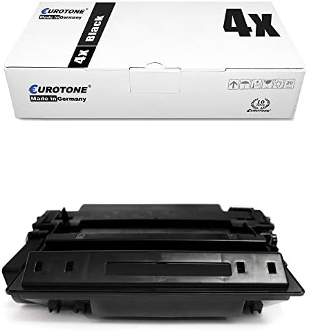 4x Toner remanufaturado Eurotono para HP LaserJet 2410 2420 2430 T D TN Dn N DTN Substitui Q65111x
