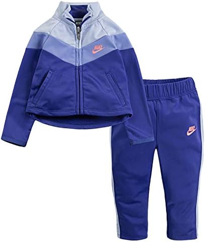 Nike Girl's Therma-Fit Full Zip Jacket & Rogging Pants 2 Peças
