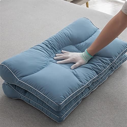 Dshgdjf Saia saudável do sono travesseiro de travesseiro de algodão travesseiro de fibra de fibra Hotel Hotel Pillow Almofado de sono saudável