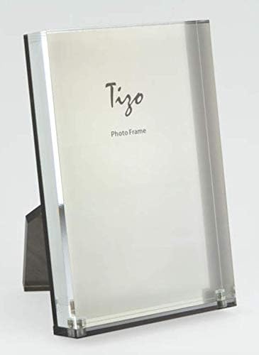 TIZO 8 x 10 ACRYLIC CRISTAL CLARE FOTO, Backing de prata