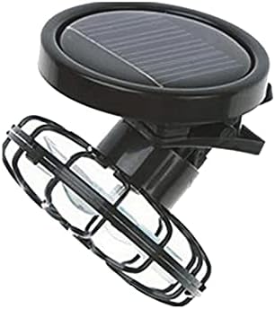 Ventilador de refrigeração de clipe, ventilador alimentado pelo painel solar para camping de pesca para viagens ao ar livre