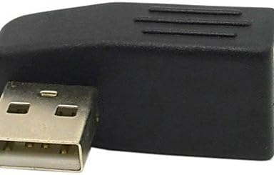 Feminino USB 2.0 para adaptador USB masculino para auxílio