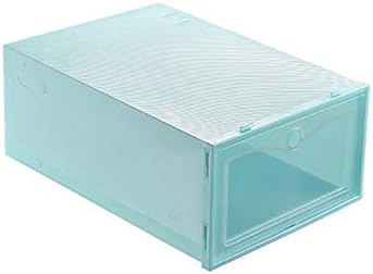 Caixa de sapato de molusco impermeável do ZRSJ, caixa de armazenamento empilhável transparente e
