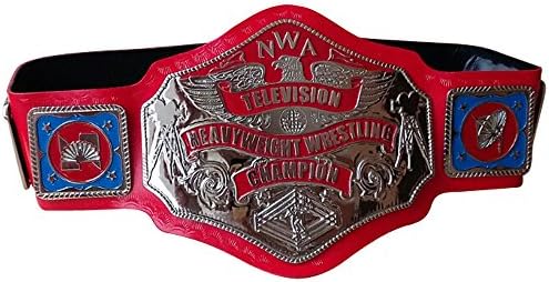 NWA Television Heavyweight Championship Réplica Cinturando em placas de latão grossas