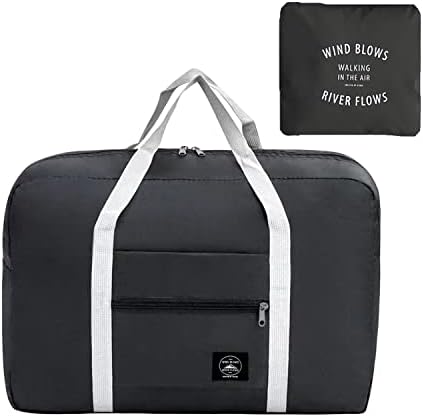 Armazenamento de bagagem de bolsa de viagem dobrável para esportes duffel de lona de nylon resistentes à