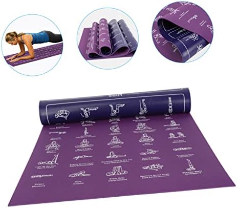 CLISPEED YOGA MAT YOGA Matts para mulheres tapetes de ioga para crianças tapetes de ginástica para