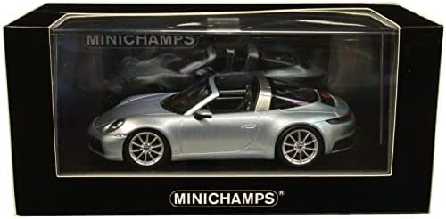 Minichamps 2020 911 Targa 4S Silver Metallic Limited Edition para 624 peças em todo o mundo 1/43