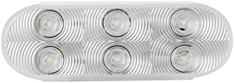 GG Grand General 75772 Highway Oval White/Clear 6 LED LED LUZ
