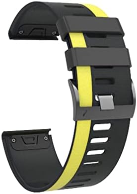 Ankang Sport Silicone Watch Band Strap para Garmin Fenix ​​6x 6 Pro 5x 5 mais 3 h Smartwatch 22 26mm EasyFit Raple