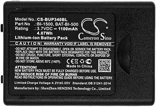 Bateria de Cameron Sino para Bluebird EG-340 P / N: BAT-BI-500, BI-1500 1100MAH / 4.07WH LI-ION