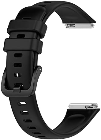 Wuwocj 2-Pack Soft Silicone Sport Bands compatíveis com a banda Huawei 7 Smartwatch