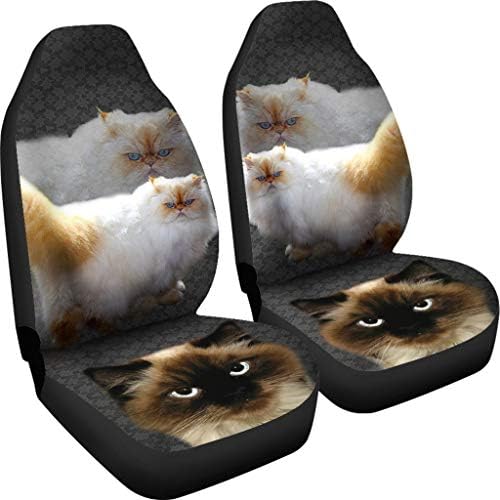 Pawlice Lovely Himalayan Cat Print Car Seat Covers