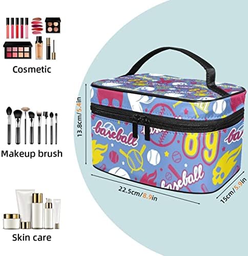Organizador de bolsa de maquiagem de viagem YOYOAMOY, bolsa de armazenamento de higienes de higiene de cosméticos