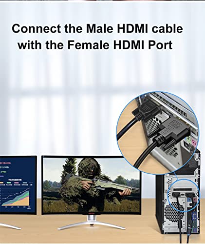 Xiayriky hdmi para adaptador DVI, hdmi feminino bidirecional para DVI-i Male Male Cable Adapter Connector 1080p