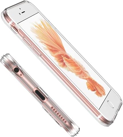 Caso de Shamo para iPhone 6 Plus e iPhone 6s mais Cristal Clear Chock Absorção TPU Gel de borracha