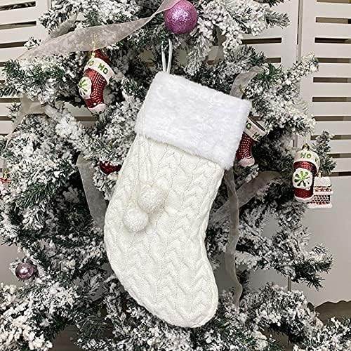 Floralby Christmas Sock Pocket Pocket Multifuncional Christmas Squock