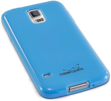 Caseiopeia simplesmente sea para o Caso Ultra Slim Premium Flexible TPU Cover para Galaxy S5 - Embalagem de varejo - Pink