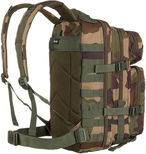 MIL-TEC Patrulha do Exército Militar Molle Assault Pack Tactical Combat Rucksack Backpack 20L Exército francês