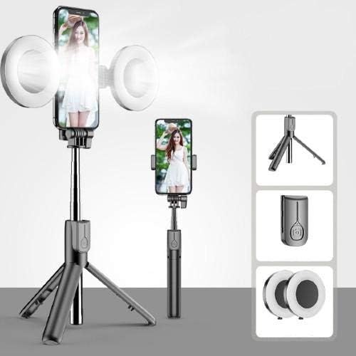 Suporte de ondas de caixa e montagem compatível com r1s nítidos - selfiepod de luz de anel, bastão de selfie