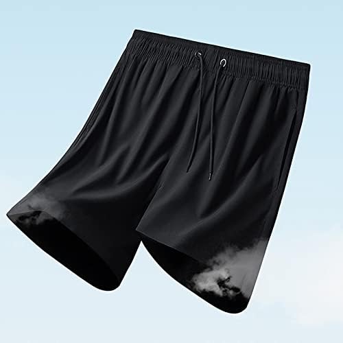 Kbndieu Men's Gym Bodybuilting Shorts Mens Beach calça curta shorts secos rápidos para calças de