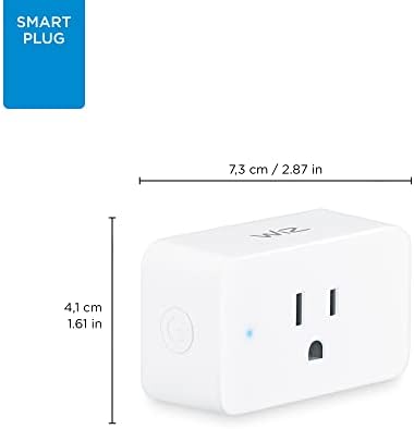 Wiz conectado WiFi Smart Plug, compatível com Alexa e Google Home Assistant, White