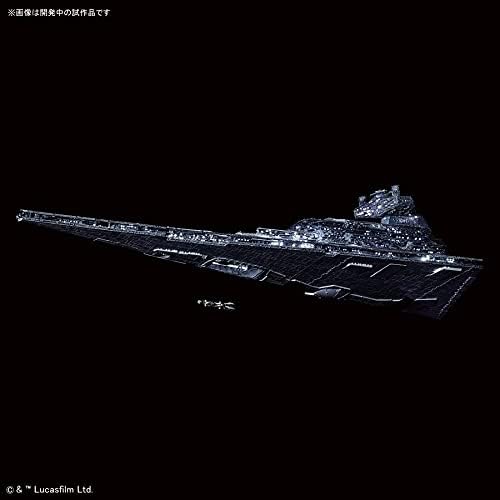 Bandai Spirits Hobby Star Wars 1/5000 Star Destroyer Limited Ver. Guerra nas Estrelas, cinza, modelo:-