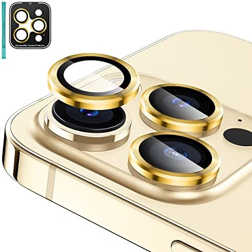 Goton para iPhone 14 Pro Max iPhone 14 Pro 2022 Câmera Lente Protetor, 9H Filme de vidro temperado Anti Scratch