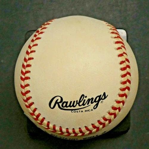 Hank Aaron Hof assinou o beisebol oficial da NL com uma letra JSA completa - bolas de beisebol